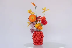 KARE Vase Strawberries Rot 24cm