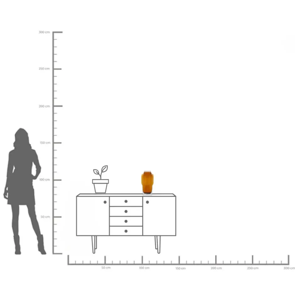 KARE Vase Vegas Home 34cm