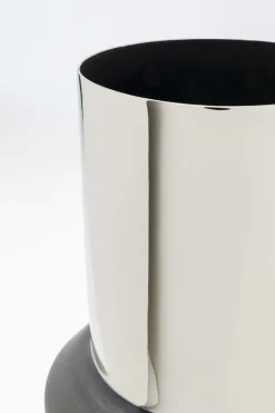 KARE Vase Vesuv Schwarz 51cm