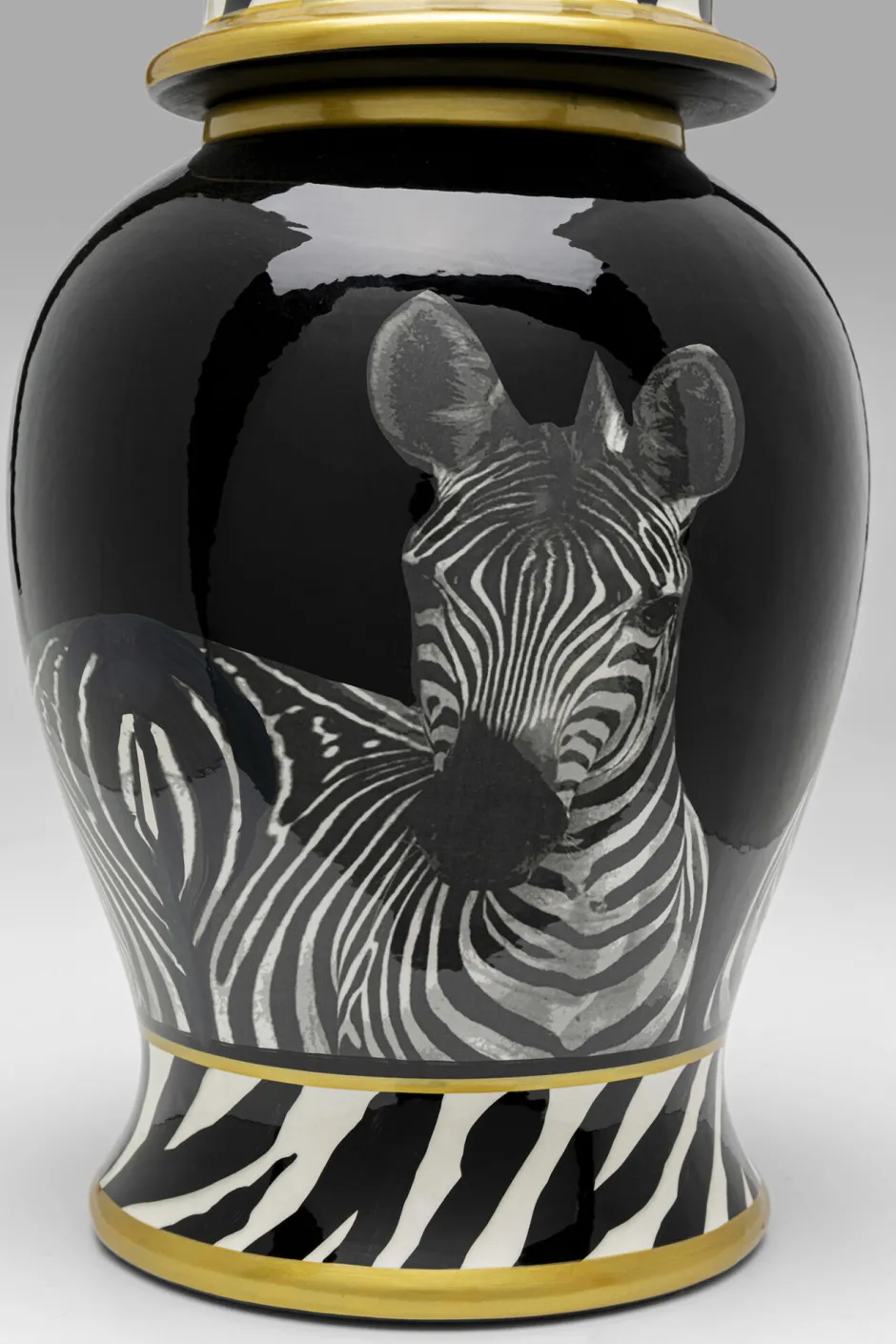 KARE Vase Zebra Face 46cm