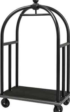 KARE VIP Gepäckwagen Vegas Matt Schwarz