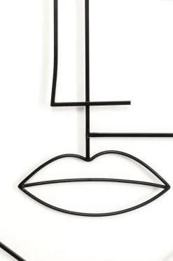 KARE Wandgarderobe Art Boy Face 60x90cm