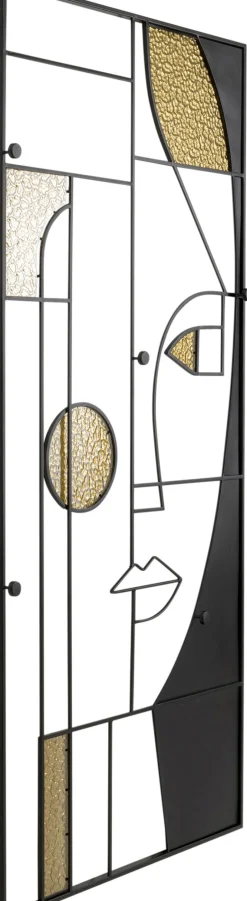 KARE Wandgarderobe Art Girl Face 90x200cm