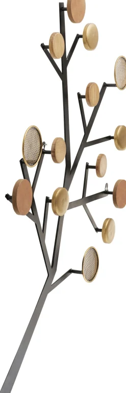 KARE Wandgarderobe Bubble Tree Metallic 112cm