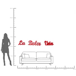 KARE Wandleuchte La Dolce Vita 190cm