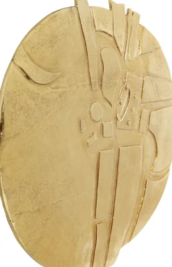 KARE Wandobjekt Kala Antique Gold Ø60cm