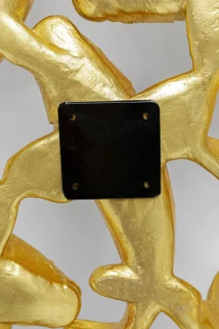 KARE Wandobjekt School of Koi Gold Ø160cm