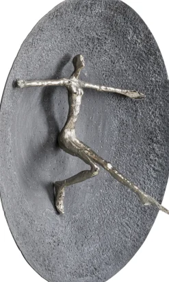 KARE Wandobjekt Umano Silber Ø60cm