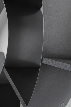 KARE Wandregal Snail Silver grau