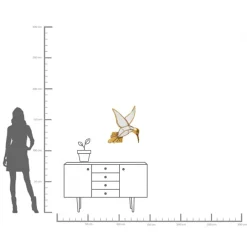 KARE Wandschmuck Hummingbird Mirror 60cm