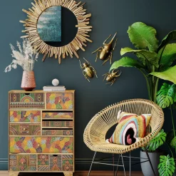 KARE Wandschmuck Longicorn Beetle Gold