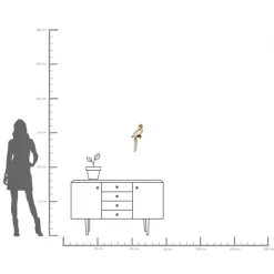 KARE Wandschmuck Parrot Mirror 15x43cm