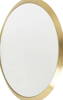 KARE Wandspiegel Arezzo Brass Ø100cm