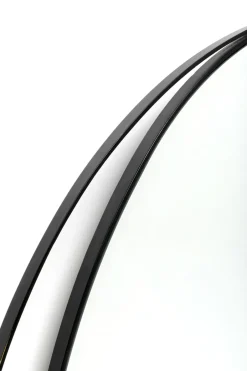 KARE Wandspiegel Bonita Schwarz Ø80cm
