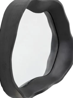 KARE Wandspiegel Dynamic Schwarz 40x34cm