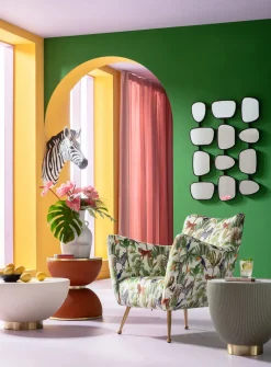 KARE Wandspiegel Nastro Schwarz 80x114cm