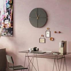 KARE Wanduhr Andrea Schwarz Ø60cm