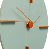 KARE Wanduhr Felice Grün Ø30cm
