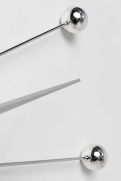 KARE Wanduhr Like Umbrella Balls Chrome