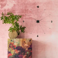 KARE Wanduhr Like Umbrella Black