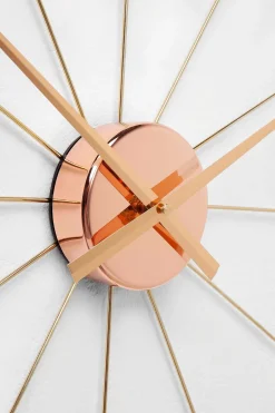 KARE Wanduhr Like Umbrella Rosegold