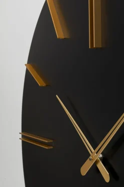 KARE Wanduhr Luca Schwarz Ø70cm