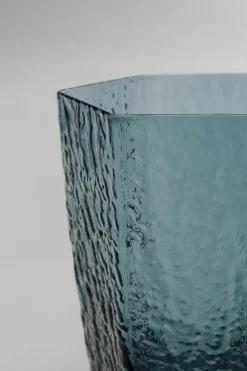 KARE Wasserglas Cascata Blau