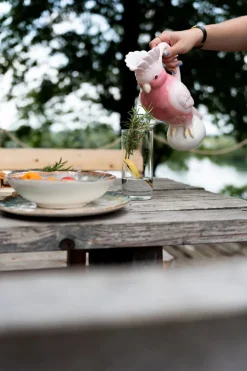 KARE Wasserglas Electra Silber