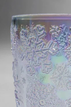 KARE Wasserglas Ice Flowers Colore