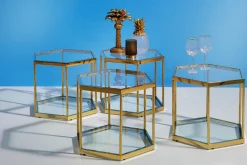 KARE Weinglas Diamond Gold Rim