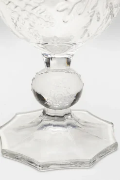 KARE Weinglas Ice Flowers Klar