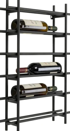 KARE Weinregal Cape Town Schwarz 45x68cm