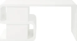 KARE White Club Schreibtisch Snake 150x70cm